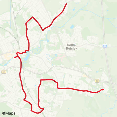 StadtBus/RegionalBus (Umland) Heidkoppelweg / Zeppelinplatz - Bf. Elmshorn - Hebbelplatz - Kibek map