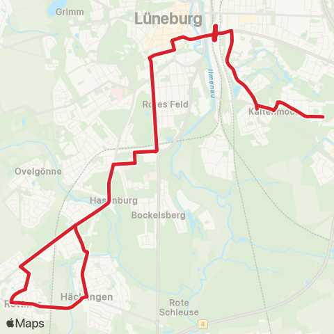 StadtBus/RegionalBus (Umland) Wilhelm-Leuschner-Straße > Zob / Bahnhof > AM Sande > Eintracht-Sportplatz map