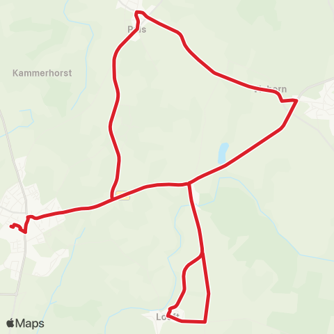 StadtBus/RegionalBus (Umland) Schenefeld > Reher > Puls > Schenefeld map