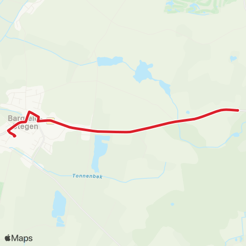 StadtBus/RegionalBus (Umland) Bargfelder Rögen>Bargfeld-Stegen map