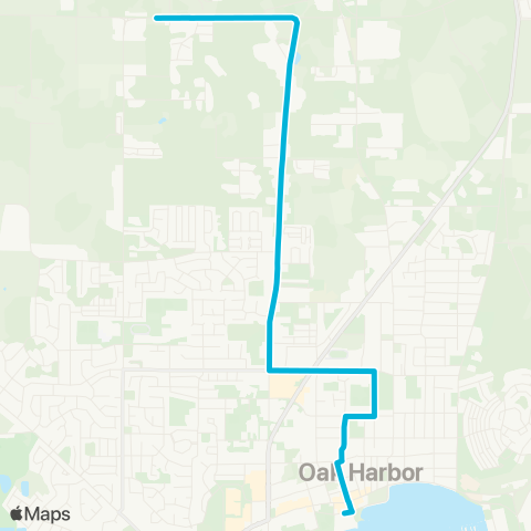 Island Transit Ault Field Rd Oak Harbor map