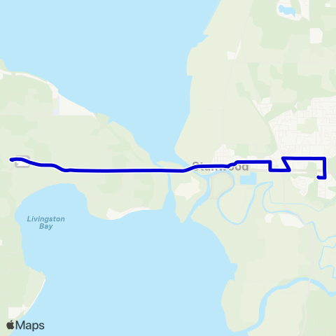 Island Transit Camano Island / Stanwood map