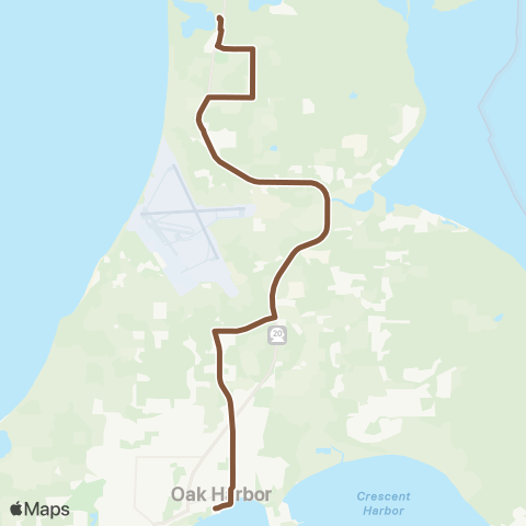 Island Transit Oak Harbor / Deception Pass map