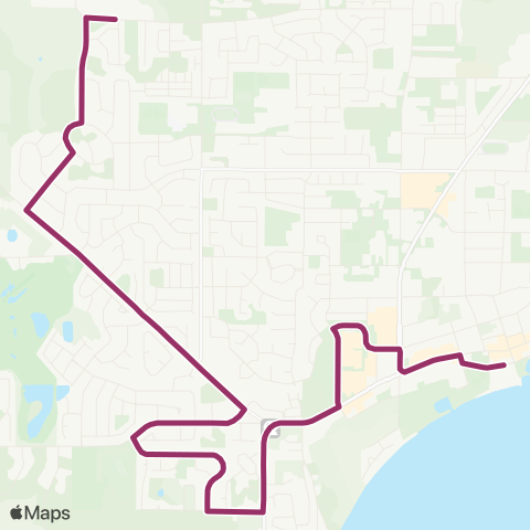 Island Transit West Oak Harbor map