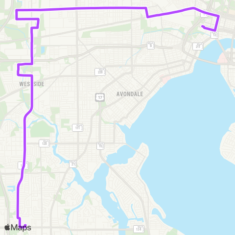 JTA Commonwealth / Lane map