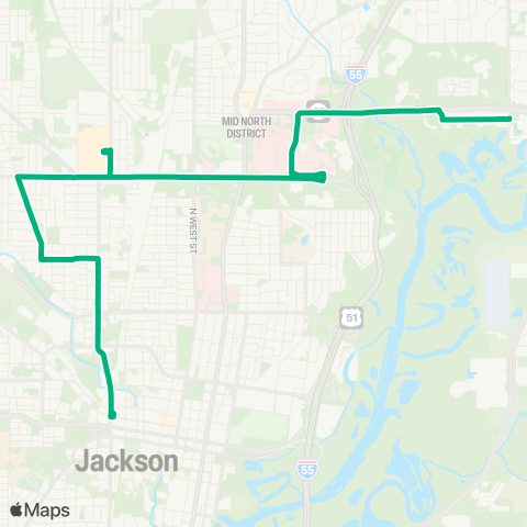 JTRAN Woodrow Wilson map