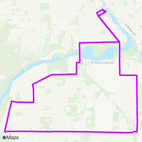 JTS Kellogg Ave map