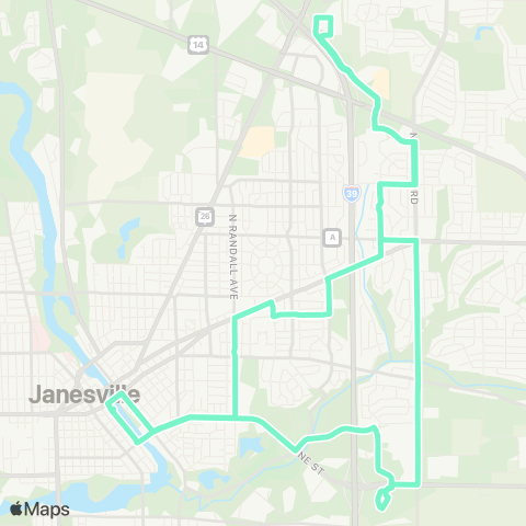 JTS Nightside East map