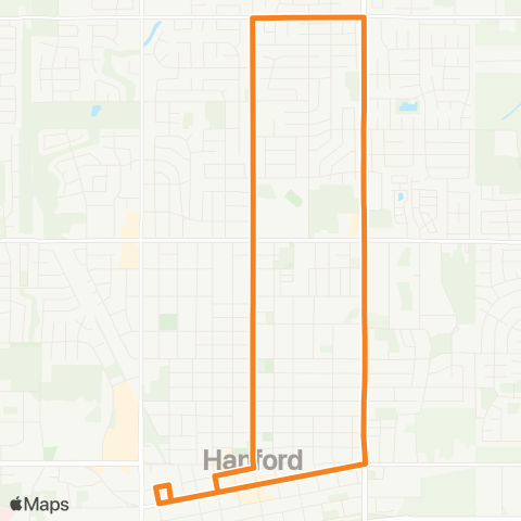 KART Orange Line map