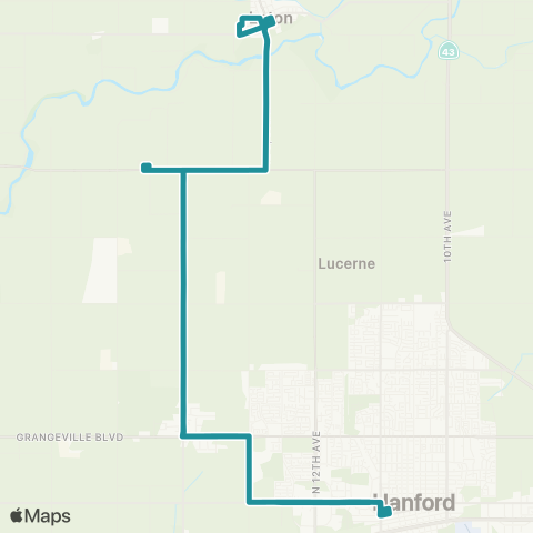 KART Laton map