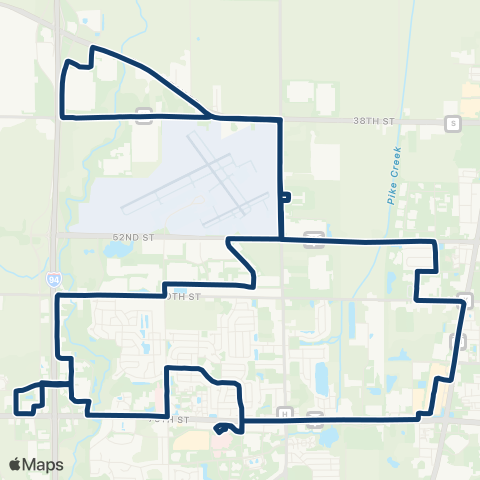 KAT Route 31 map