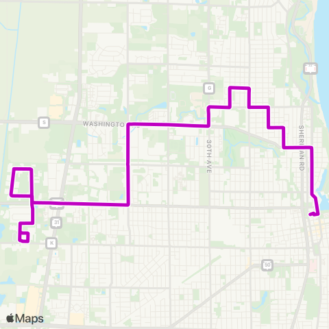 KAT School Tripper 6 map