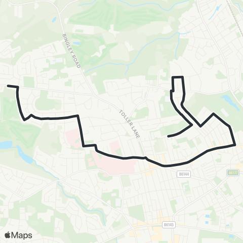 The Keighley Bus Company  map