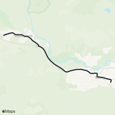 The Keighley Bus Company  map