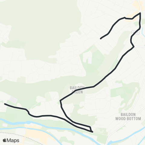 The Keighley Bus Company  map