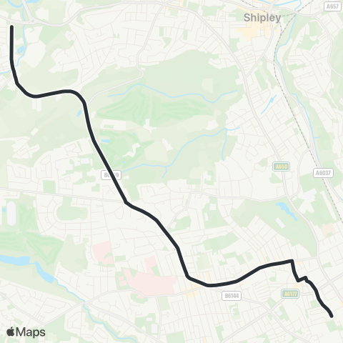 The Keighley Bus Company  map