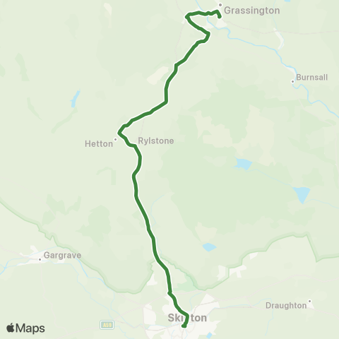 The Keighley Bus Company  map