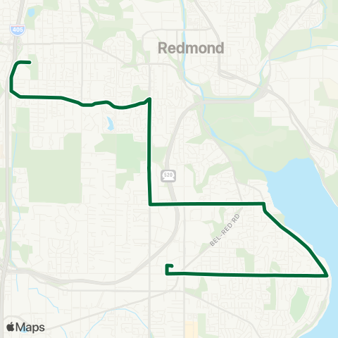 Metro Transit Ardmore Park - Lake Wa HS map