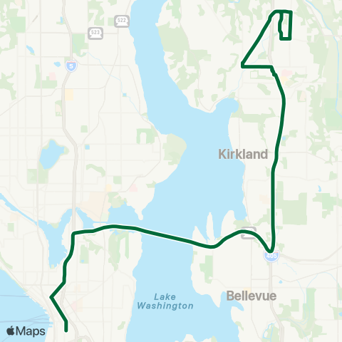 Metro Transit Brickyard P&R - Seattle map