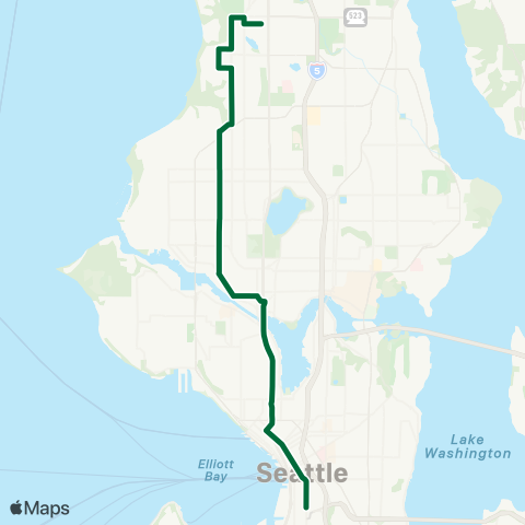 Metro Transit Whittier Heights - Fremont - Downtown map