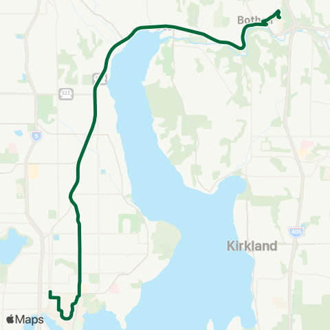 Metro Transit UW / Cascadia Coll - University Dist map