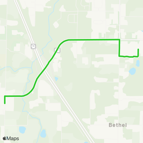 Kitsap Transit SK Ride map