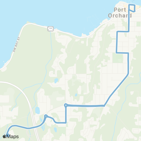 Kitsap Transit Tremont map