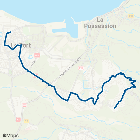 Kar'Ouest Pichette - Ste-Thérèse - Pôle d'échange du Port - Glacière map