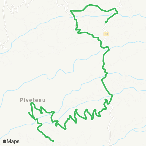 Kar'Ouest Piveteau - Mairie de Trois-Bassins - Château d'Eau map