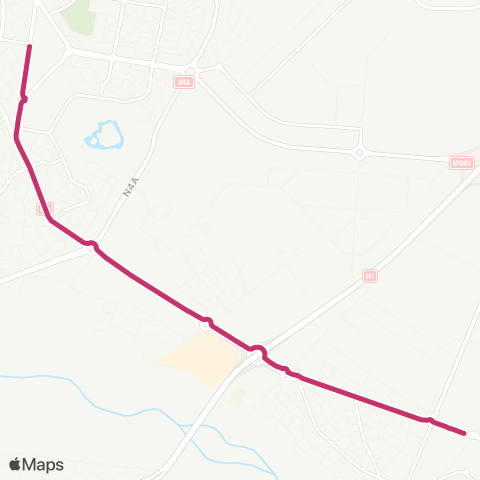 Kar'Ouest Zac Rivière des galets - Pôle d'échange Roger et Odette Mofy map