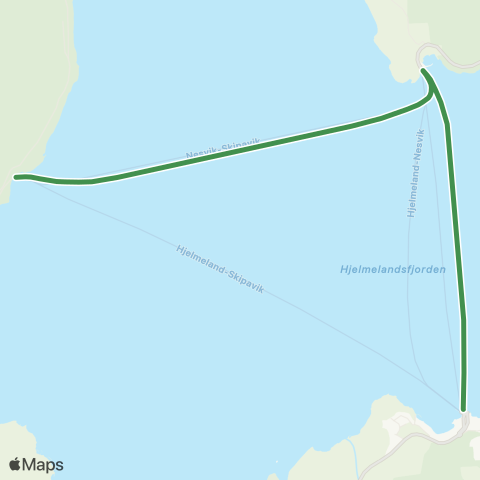 Kolumbus Båtlinje i Rogaland map