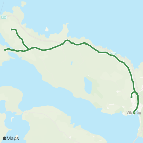 Kolumbus Busslinje i Rogaland map