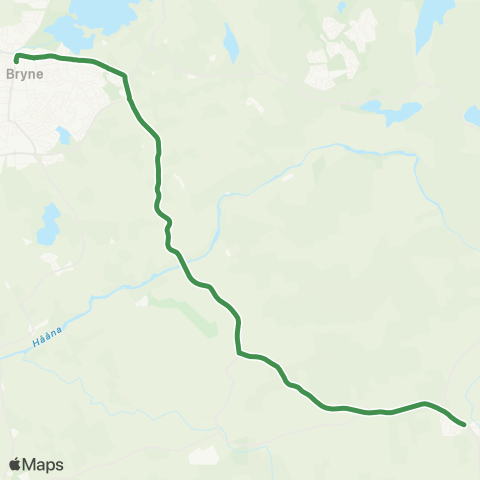 Kolumbus Busslinje i Rogaland map