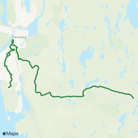 Kolumbus Busslinje i Rogaland map