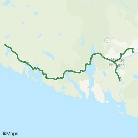 Kolumbus Busslinje i Rogaland map