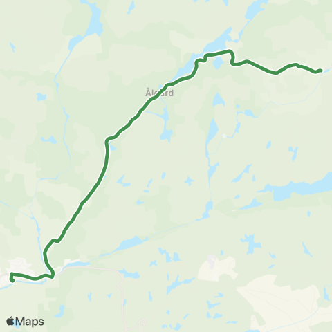 Kolumbus Busslinje i Rogaland map