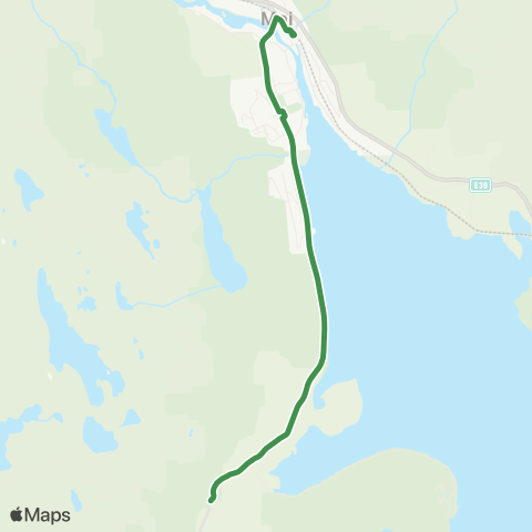 Kolumbus Busslinje i Rogaland map