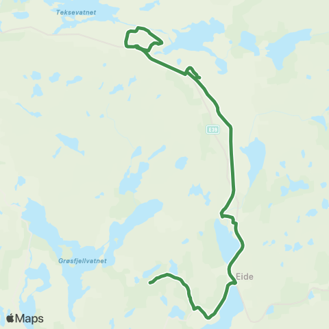 Kolumbus Busslinje i Rogaland map