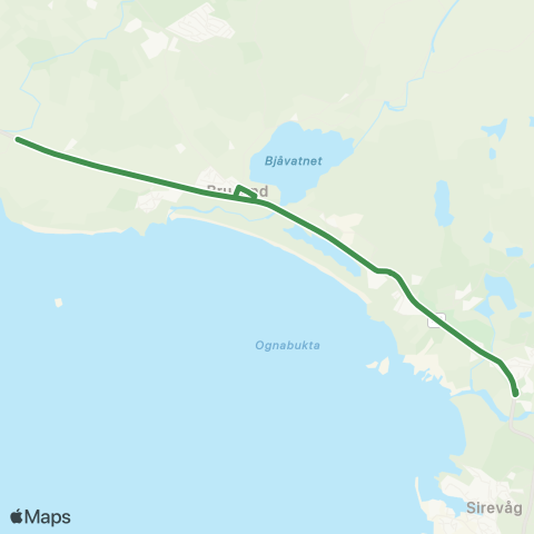 Kolumbus Busslinje i Rogaland map