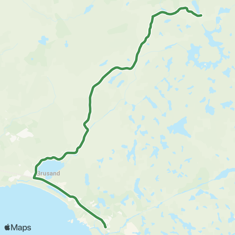 Kolumbus Busslinje i Rogaland map