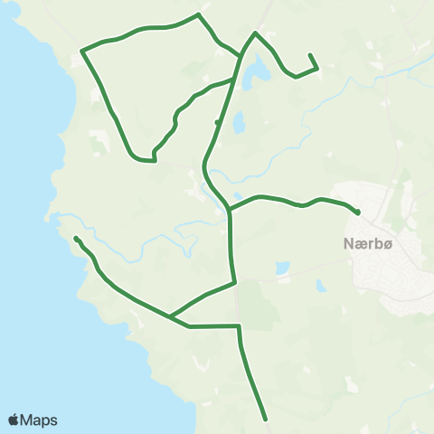 Kolumbus Busslinje i Rogaland map