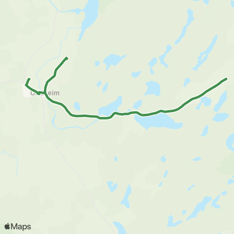 Kolumbus Busslinje i Rogaland map