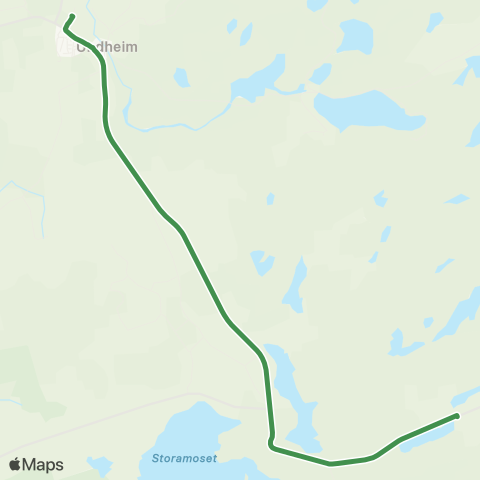 Kolumbus Busslinje i Rogaland map