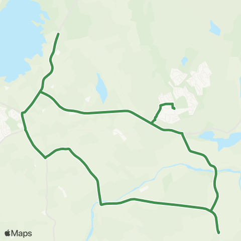 Kolumbus Busslinje i Rogaland map