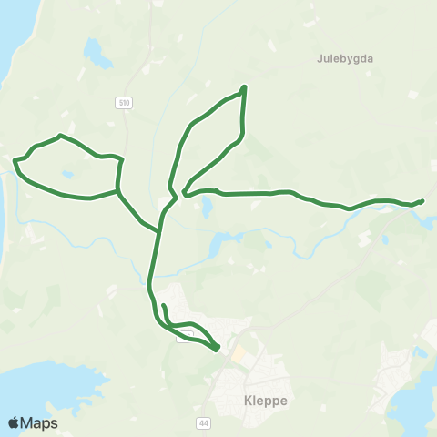 Kolumbus Busslinje i Rogaland map