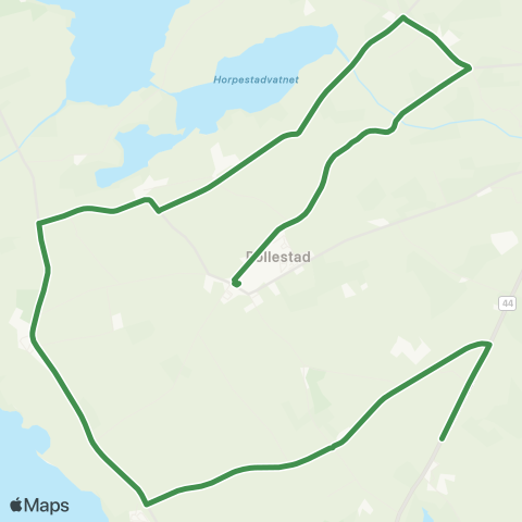 Kolumbus Busslinje i Rogaland map