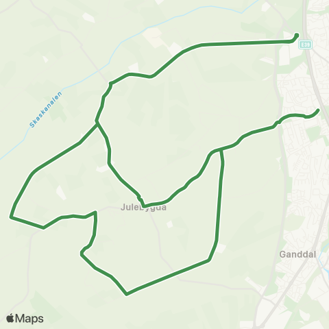 Kolumbus Busslinje i Rogaland map