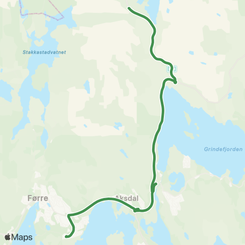 Kolumbus Busslinje i Rogaland map