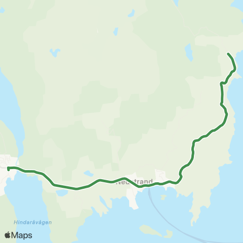 Kolumbus Busslinje i Rogaland map