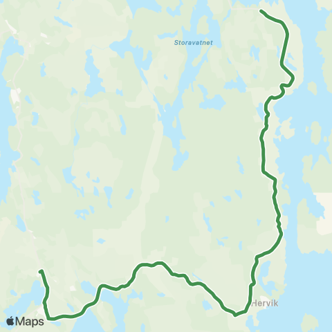 Kolumbus Busslinje i Rogaland map